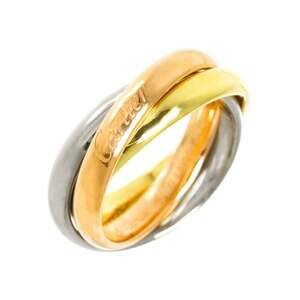 CARTIER 18k Gold Trinity Ring #48